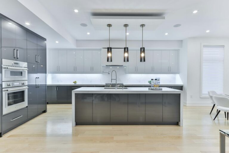 Modern fitted kitchen